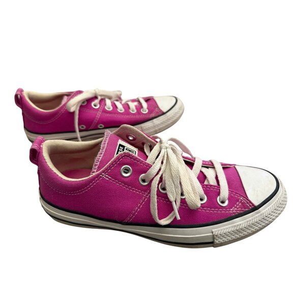 Converse All Star Low-Top Pink Chuck Taylor Canvas Sneakers Womens Size 7.5 - Picture 7 of 8